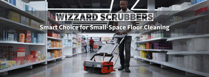 Why Wizzard Scrubbers Are the Smart Choice for Small-Space Floor Cleaning