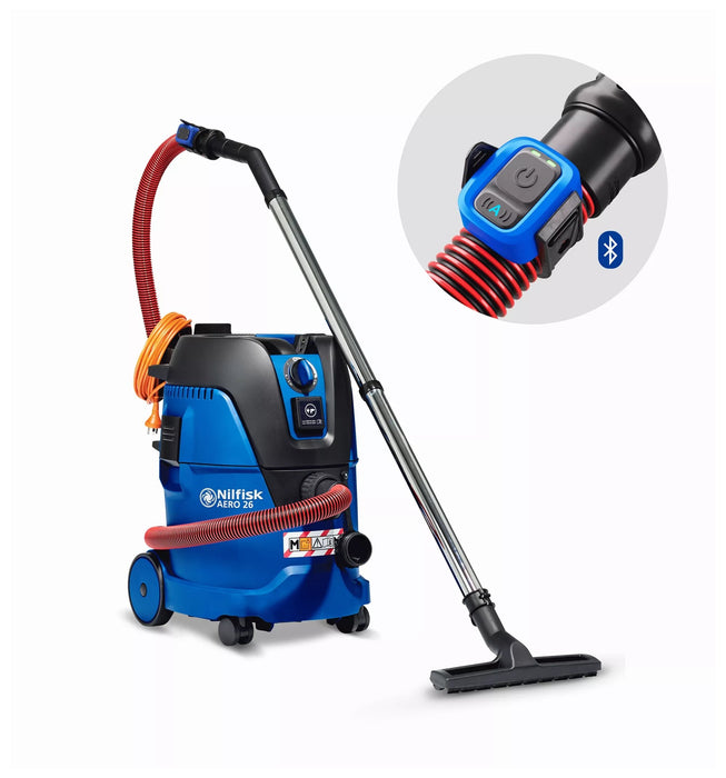 Nilfisk AERO 26 M Class 1500W Compact Safety Vacuum Cleaners