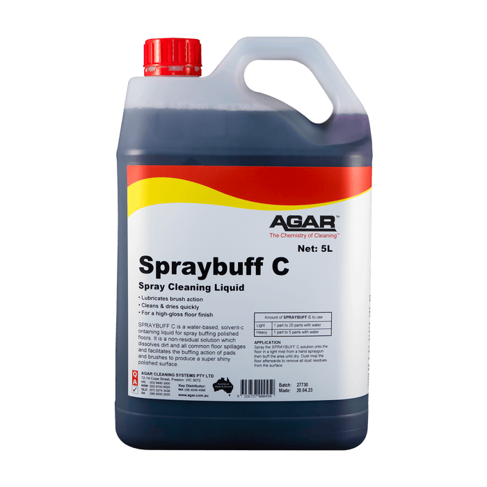 Agar Spraybuff C - Spray Cleaning Liquid
