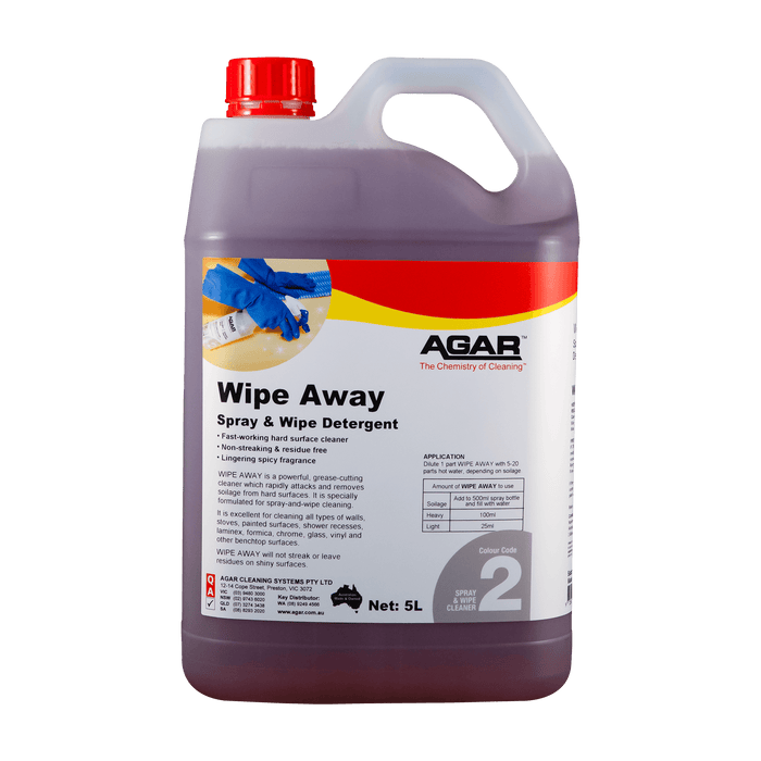 Agar Wipe Away - Spray & Wipe Detergent