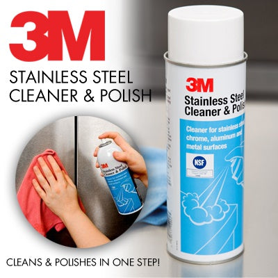 3M Stainless Steel Cleaner and Polish Cleaning Chemicals 600g