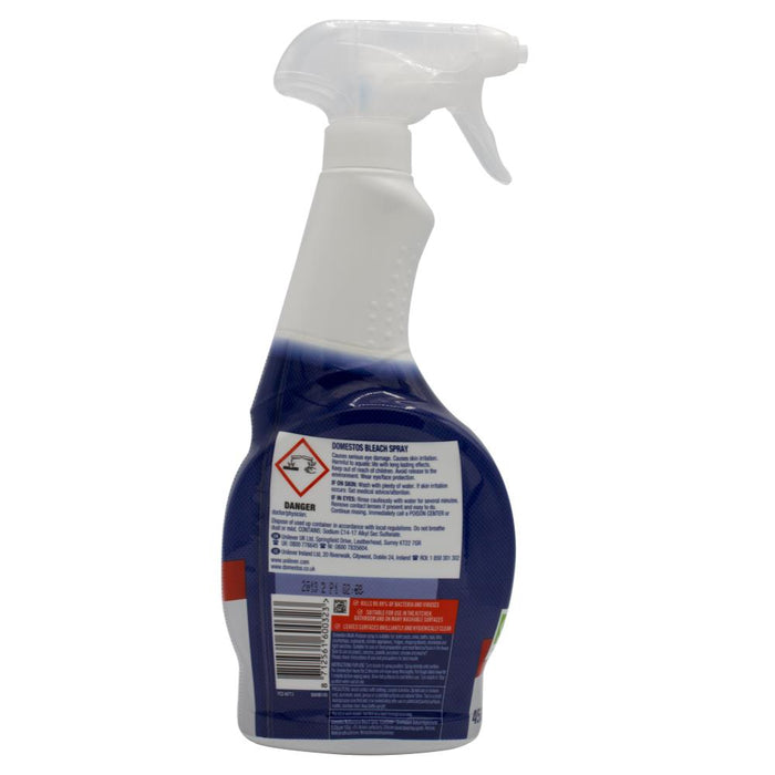 Domestos Ultra White & Sparkly Thick Bleach Multipurpose Cleaner 450mL