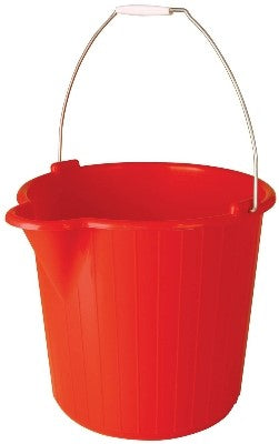 Oates Duraclean Super Bucket 12Ltr Assorted Colours (BK-012)