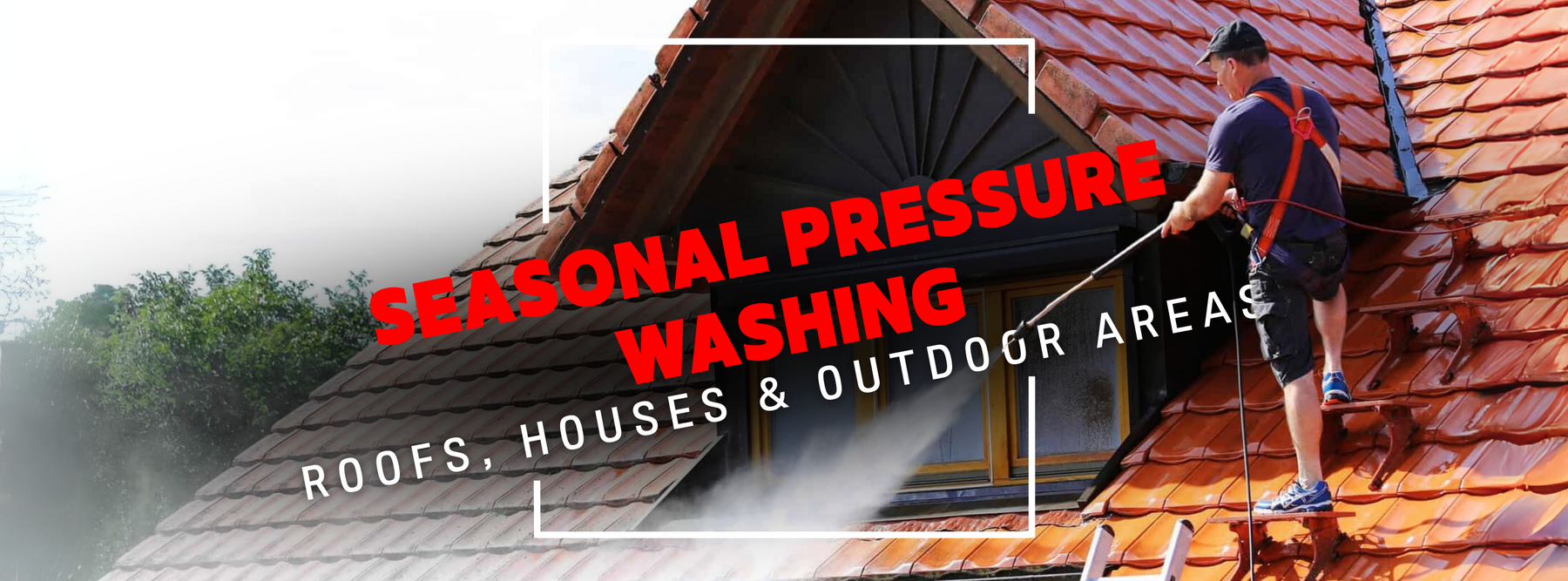 Seasonal Pressure Washing in Australia: Roofs, Houses & Outdoor Areas
