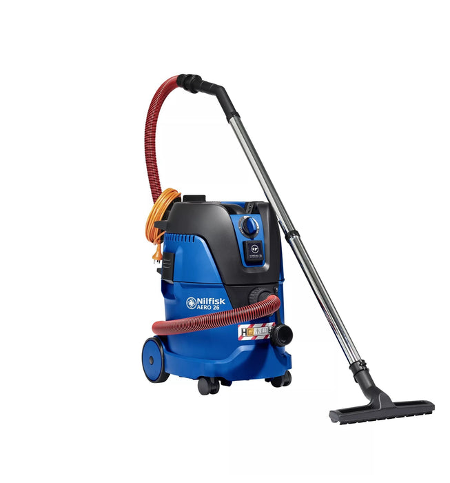 Nilfisk AERO 26 H Class 1500W Compact Safety Vacuum Cleaners