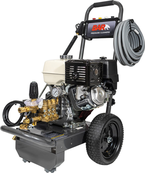 BAR4013C-H 4000psi 15Lpm 13HP Honda GX390 Petrol Cold Water High Pressure Washer Cleaner