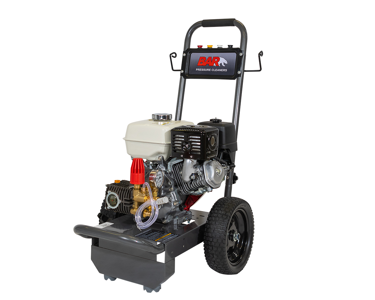 BAR 3800psi 13lpm Honda GX270 Petrol Cold Water High Pressure Washer (BAR3890C-H) - Cleaners