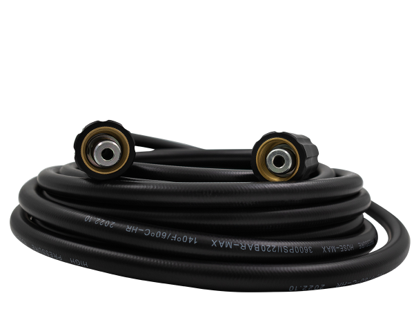 10M Non-marking High Pressure Extension Hose (Thermo) with M22 X 14MM connector - 10m - Carpet Extraction Hoses