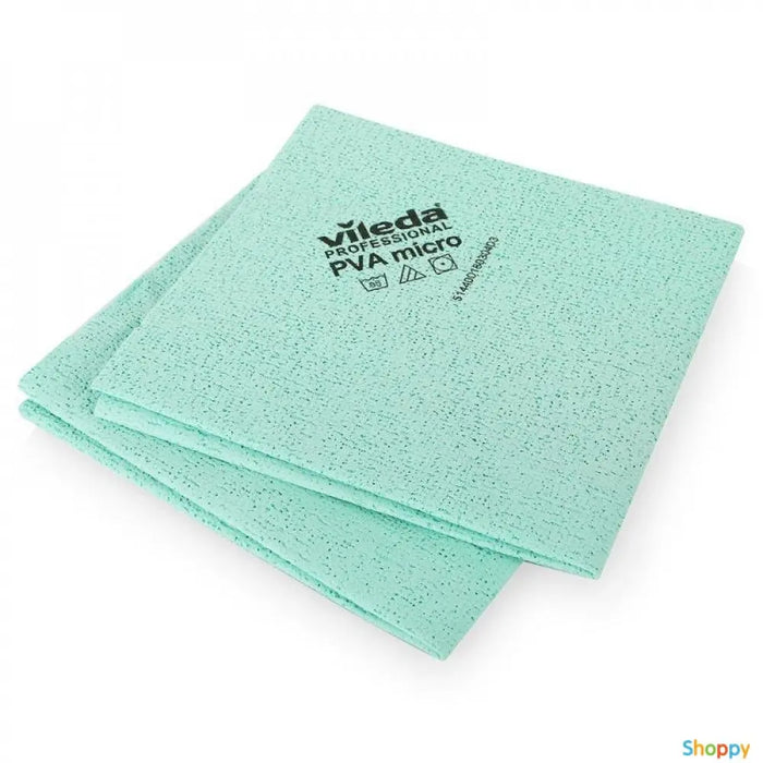 OATES VILEDA PVAmicro Streak Free Microfibre Cloth 5 pack - Green