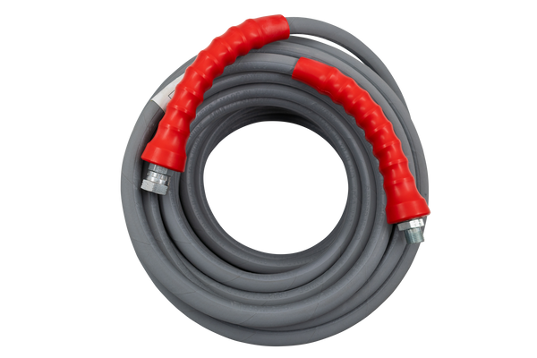 Low Marking R1 Grey Hydraulic High Pressure Hose 3/8inch 1 Wire 4000psi - Cleaner Parts & Accessories