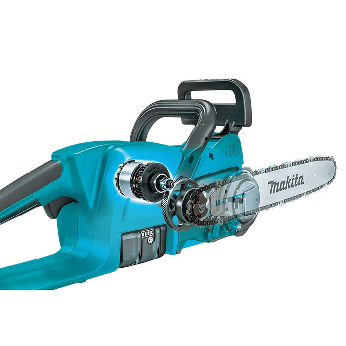 Makita DUC407ZX2 18V Brushless 400mm Chainsaw - Tool only