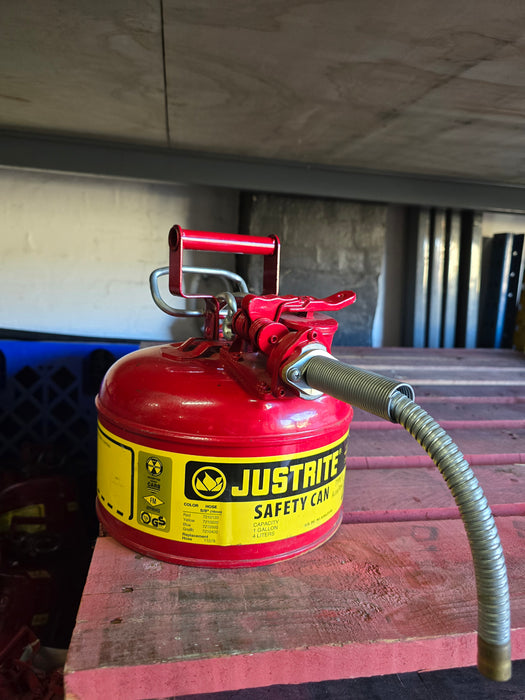 [USED] JUSTRITE 4L Type 2 AccuFlow™ Safety Dispensing Can 7210120