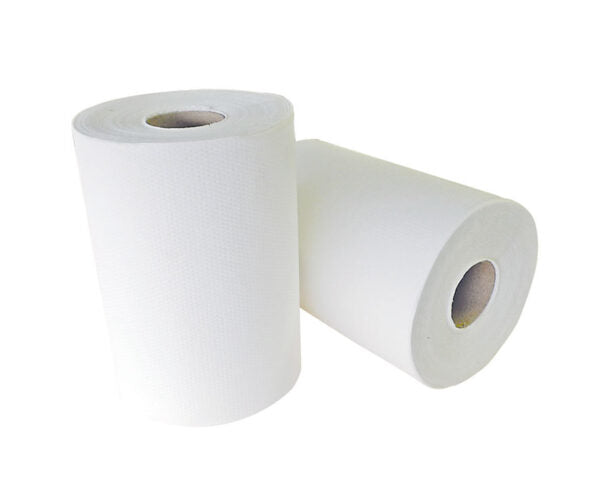 Veora Everyday Premium White Hand Towel Rolls 1-Ply 80m/Roll Perforated (22301P)