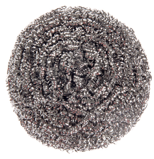 Sabco Professional 70g Economy Stainless Steel Scourer (Pack of 12) - 12 PK / Silver - Janitorial and General Cleaning