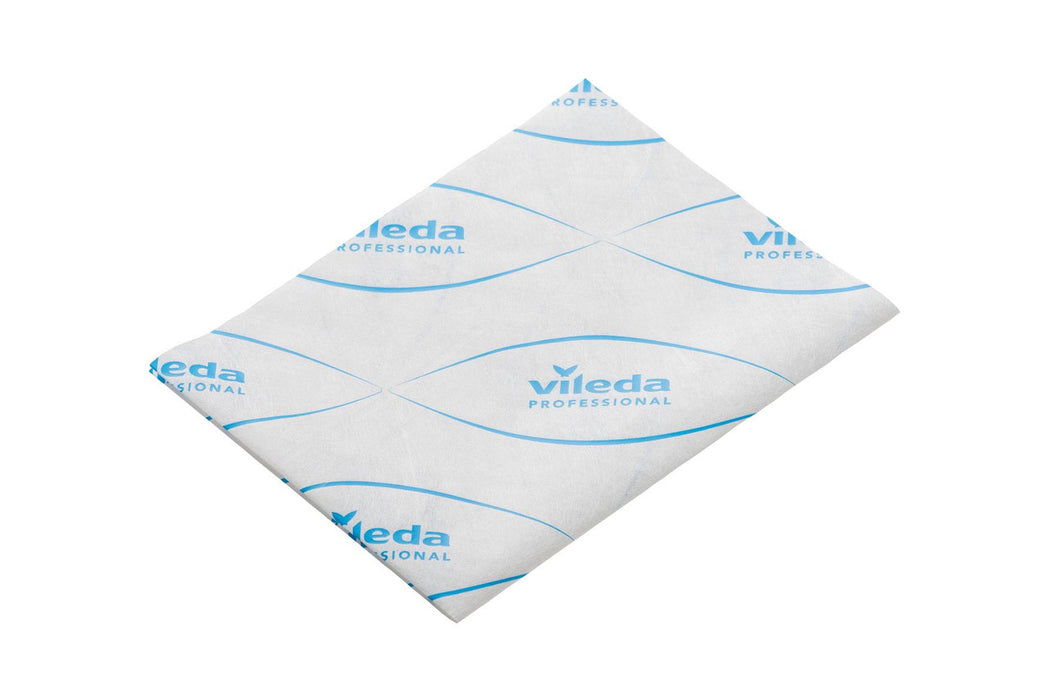 Vileda® VP-160100 MicronSolo Cloth 30cm x 40cm 100pk - Blue