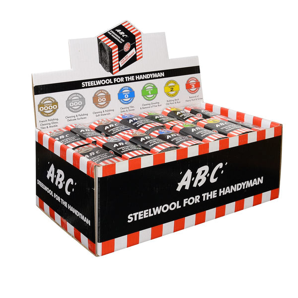Edco ABC Handyman Display Pack - 24 PK / Silver - Janitorial and General Cleaning - Clothes wipes..