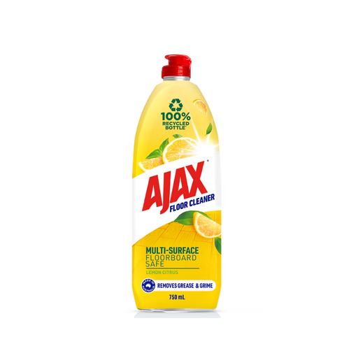 AJAX Floor Cleaner Lemon Citrus 750ml