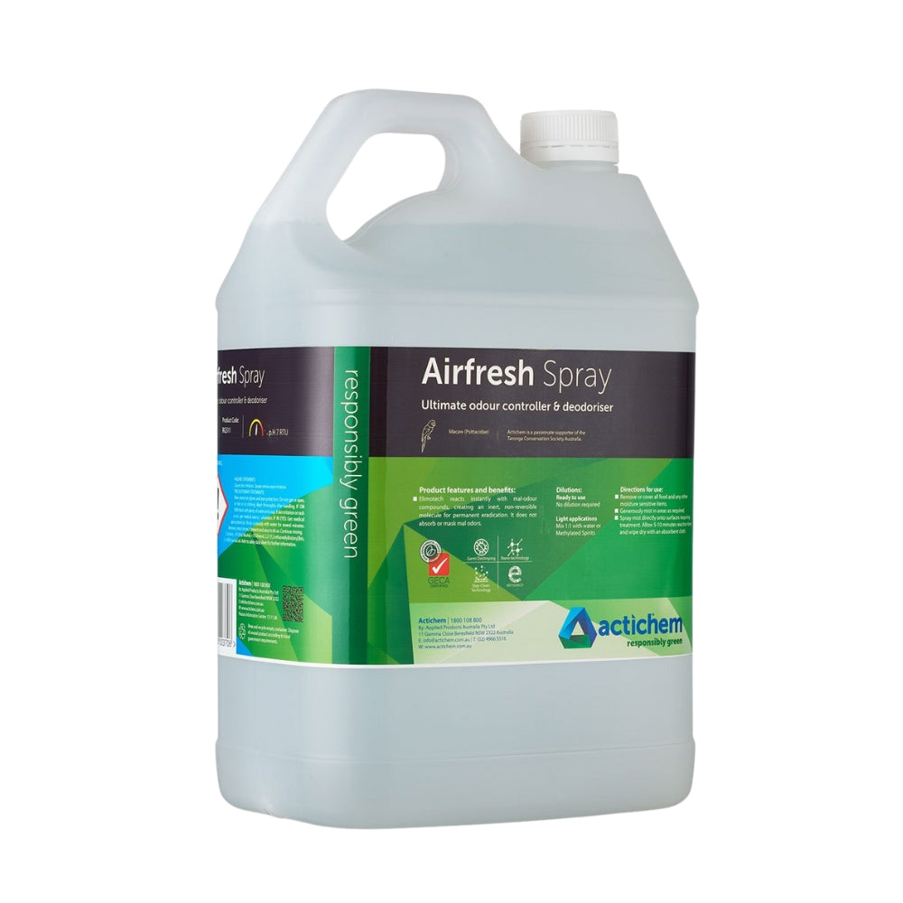 Actichem Airfresh Spray – Ultimate Odour Controller & Deodoriser