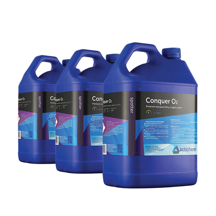 Actichem Conquer O2 - Premium Encapsulating Oxygen Spotter 3 x 5L