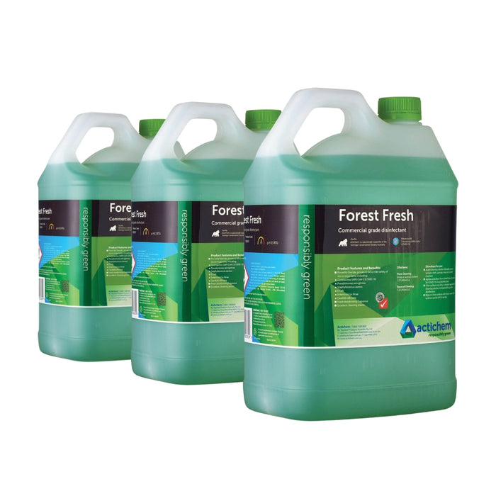 Actichem Forest Fresh – Commercial Grade Disinfectant 3 x 5L