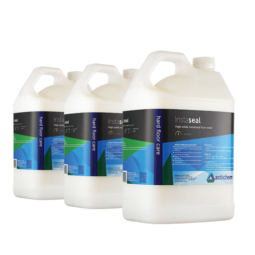 Actichem Instaseal - High Solids Metallised Floor Sealer 3 x 5L