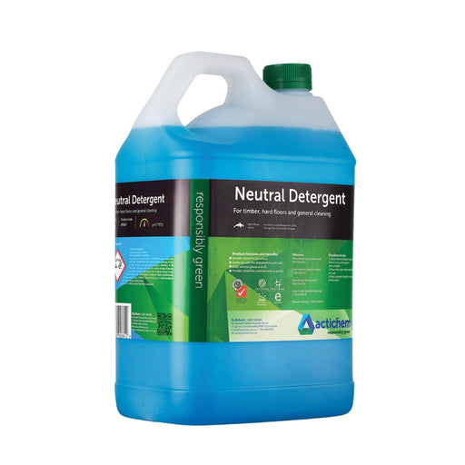 Actichem Neutral Detergent - For timber, hard floors and general cleaning 5L