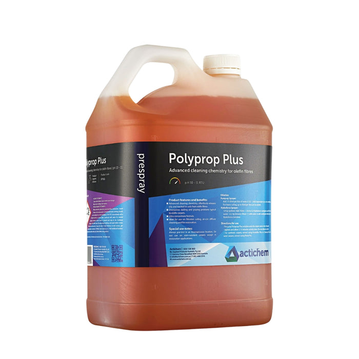 Actichem Polyprop Plus - Advanced Cleaning Chemistry For Olefin Fibres 5L