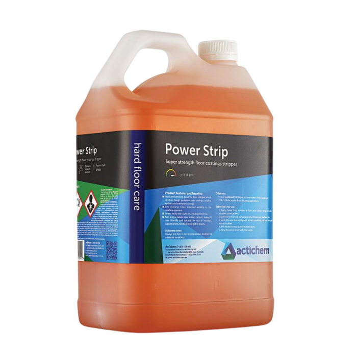 Actichem Power Strip – Super Strength Floor Coatings Stripper - 5L Chemicals