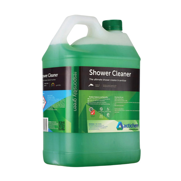 Actichem Shower Cleaner The ultimate shower cleaner & sanitiser 5L