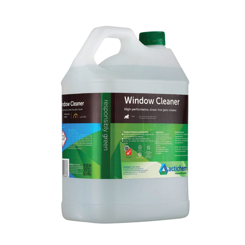 Actichem Responsibly Green Window Cleaner | Streak Free Glass Cleaner ...