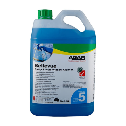 Agar Bellevue - Spray & Wipe Window Cleaner