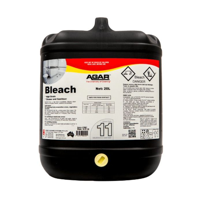 Agar Bleach - Cleaner and Sanitiser 20L