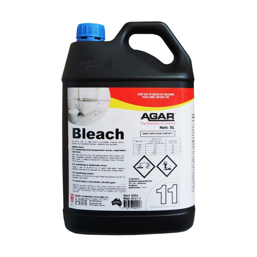 Agar Bleach - Cleaner and Sanitiser 5L
