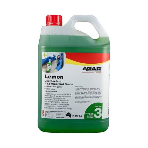 Agar Lemon - Disinfectant - Commercial Grade 5L