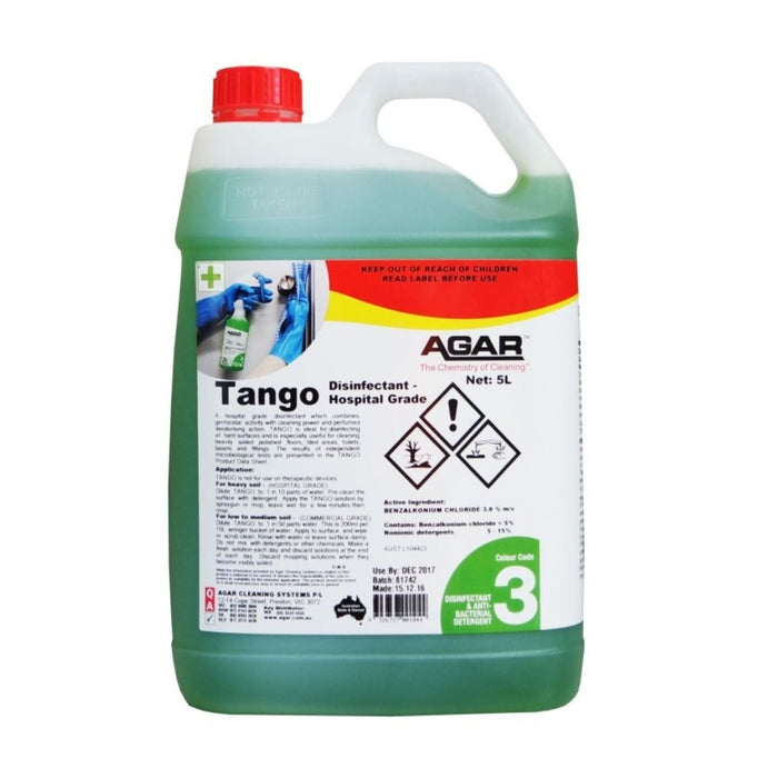 Agar Tango - Disinfectant - Hospital Grade 5L