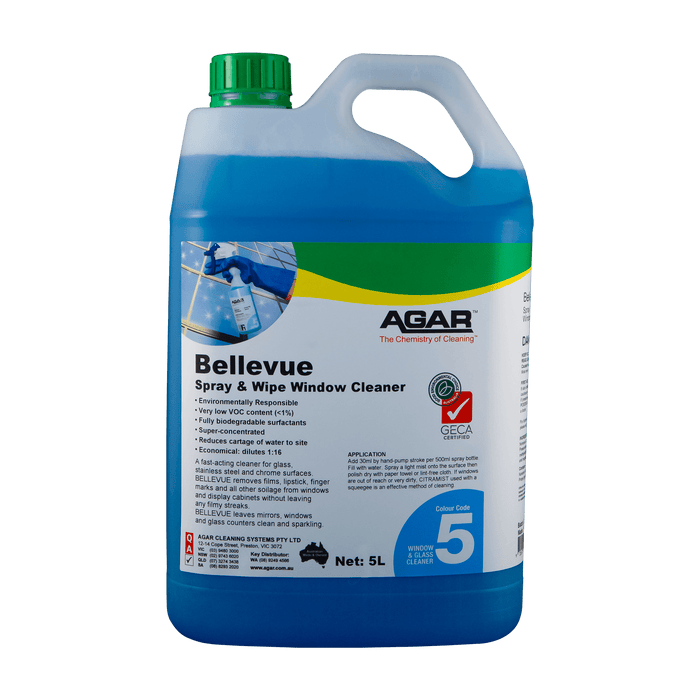 Agar Bellevue - Spray and Wipe Window Cleaner