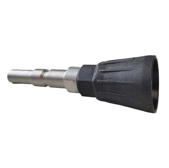 Quick Connect D12 Short Lance 042 Nozzle Fan Jet (BJLASHD12-042) - Individual / Silver - Pressure Cleaner Parts &