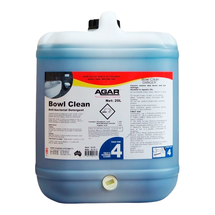 Agar Bowl Clean - Bathroom Cleaner Anti-bacterial Detergent