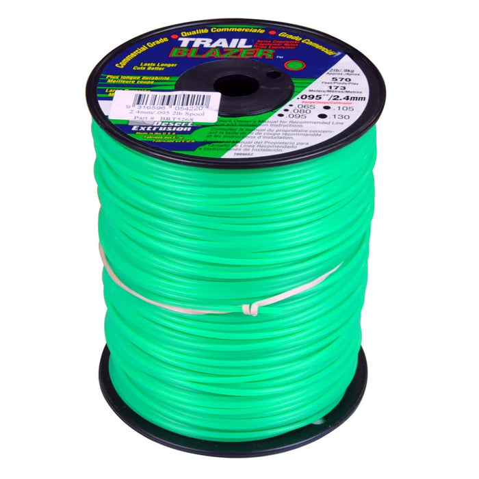 Trail Blazer Commercial Grade Nylon Line 2.4 mm 1kg 173m Spool (BRT5268)