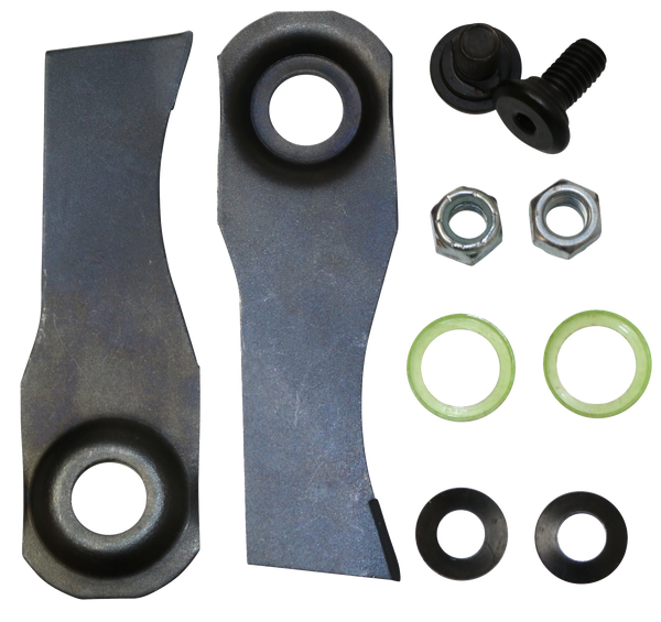 Genuine Victa Blade & Bolt set suits - 18 Inch Utility Model Mowers (CA09351B) - Kit / Black - Garden Equipment Spare