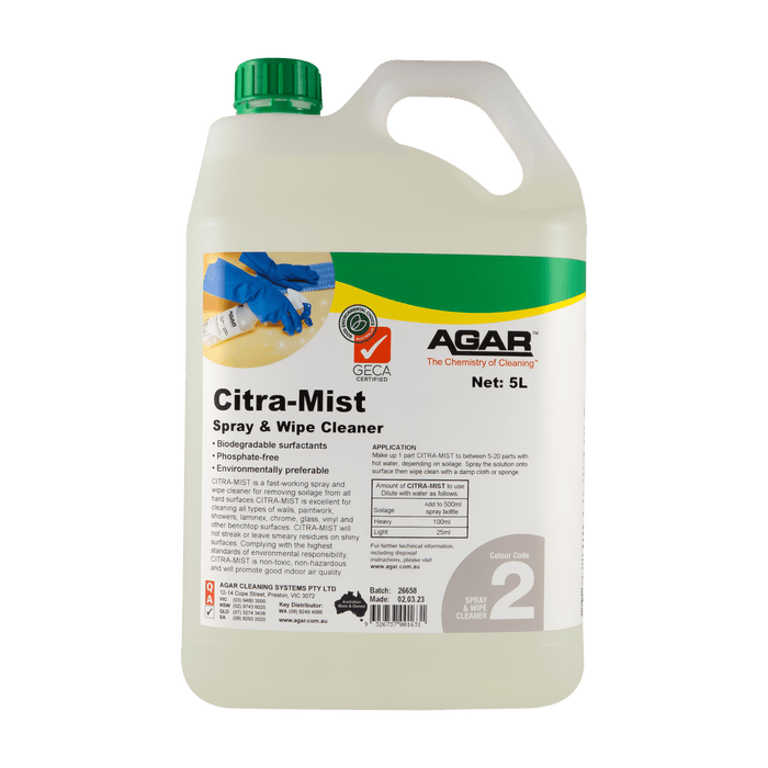 Agar Citra-Mist - Spray & Wipe Cleaner