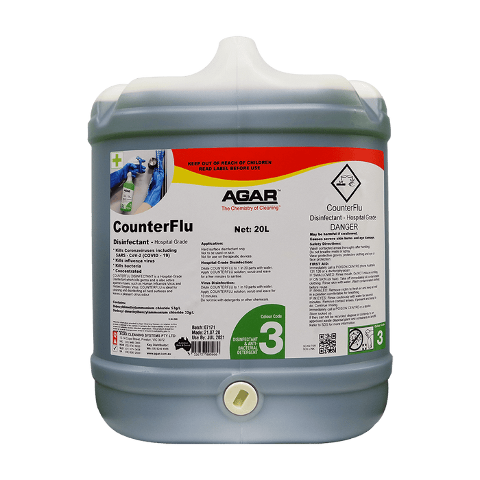 Agar CounterFlu - Disinfectant - Hospital Grade