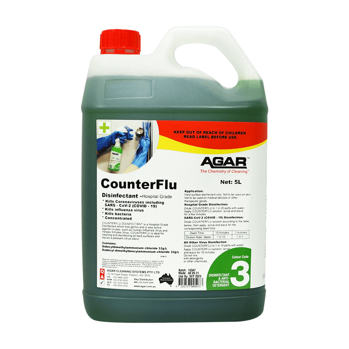 Agar CounterFlu - Disinfectant - Hospital Grade