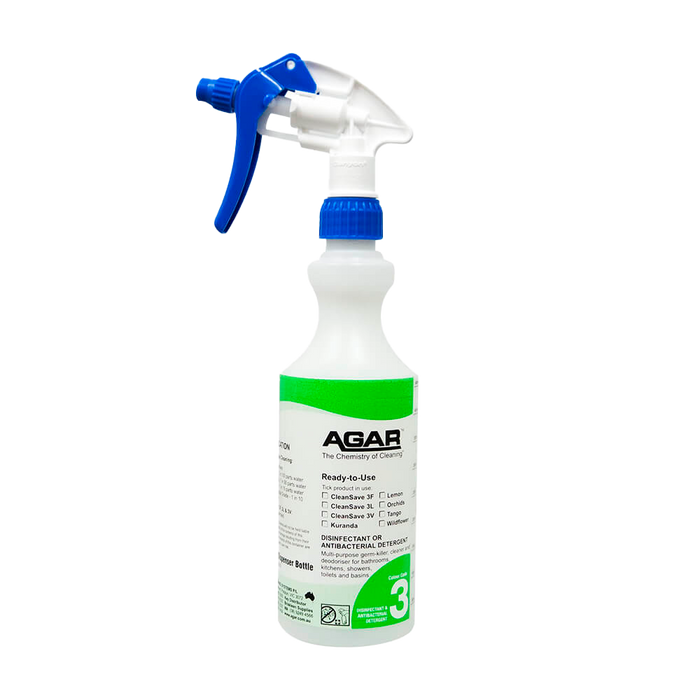 Agar Disinfectant and Antibacterial Detergent Spray Bottle - 500ml