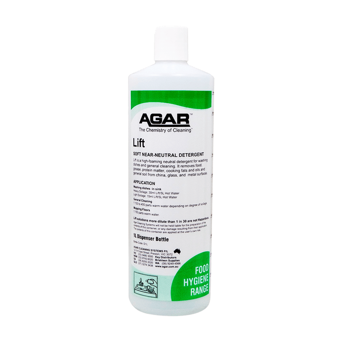 Agar Lift Spray Bottle - 1L