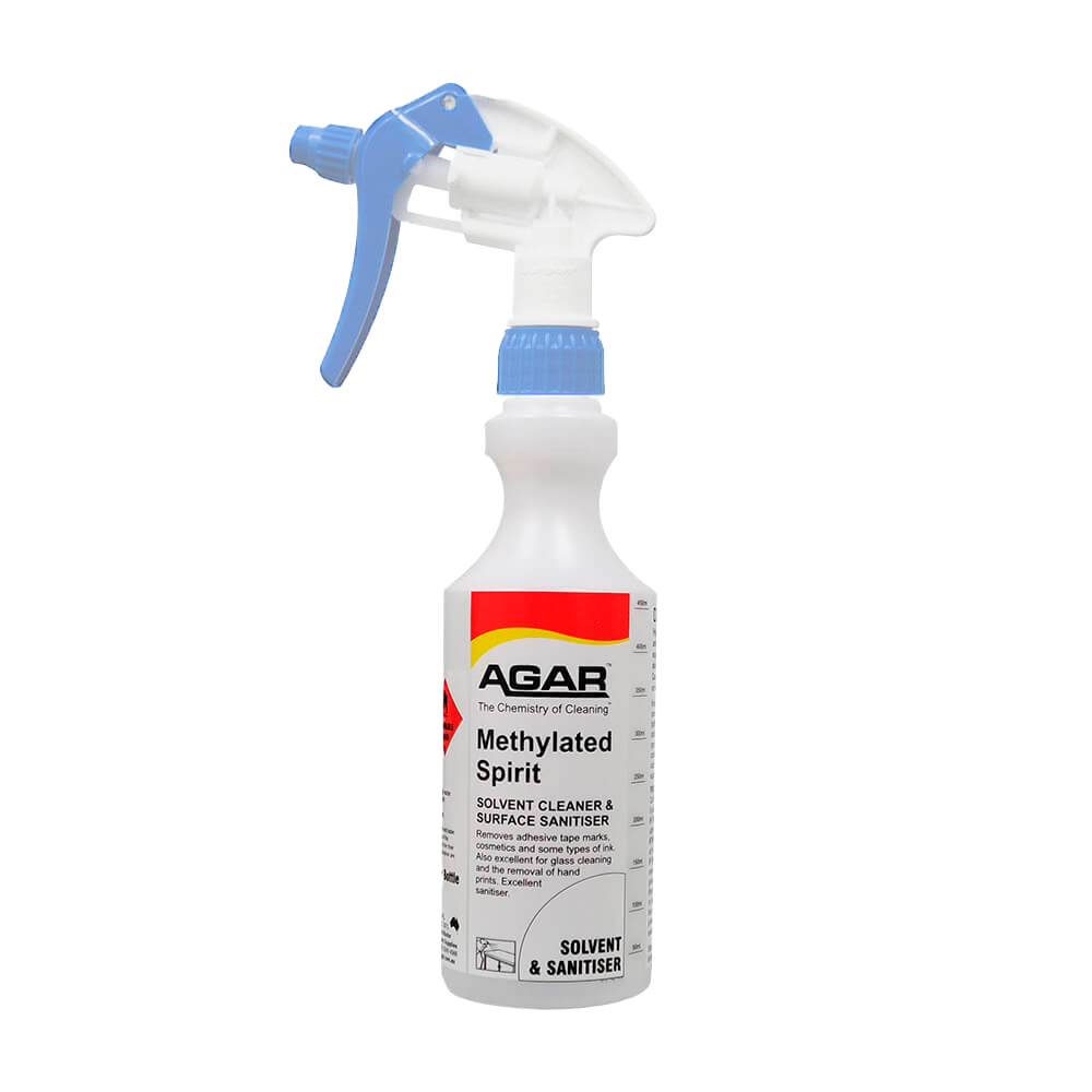 Agar Methylated Spirit Spray Bottle - 500ml — Freshway Supplies