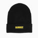 Warm acrylic rib-knit DEWALT winter work hat