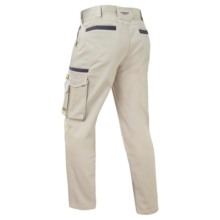 DeWALT Acoma Stretch Work Trousers Khaki