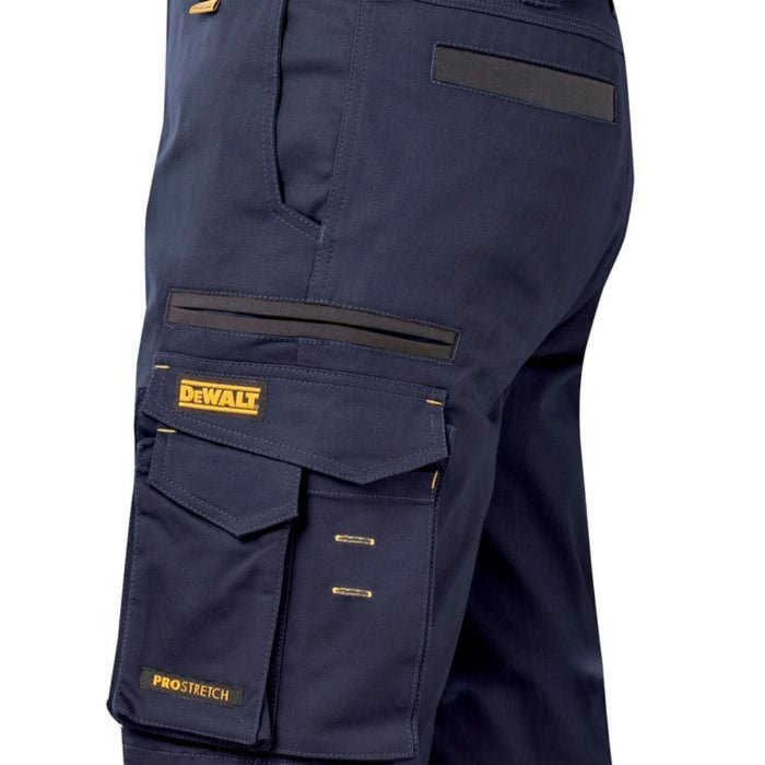 DeWALT Acoma Stretch Work Trousers Khaki Blue