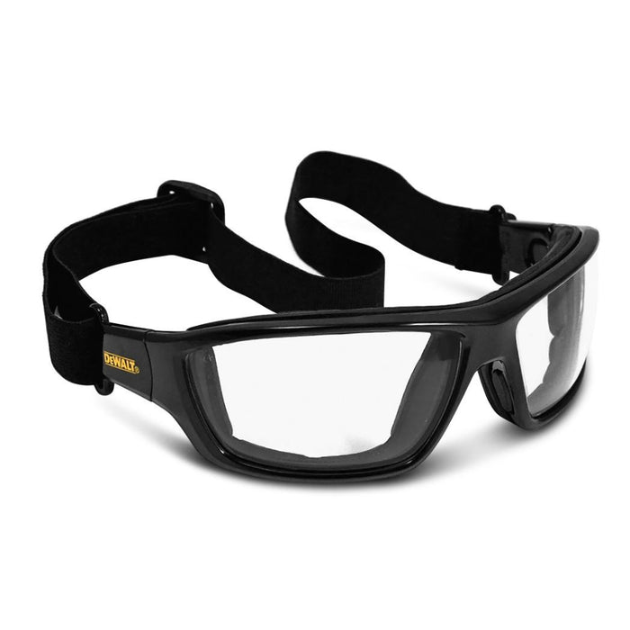 DeWALT Converter Converter Safety Glasses Clear Elastic head strap
